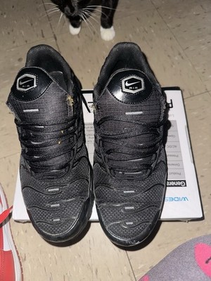 Nike Air Max Plus TN Triple Black Men Size 8.5