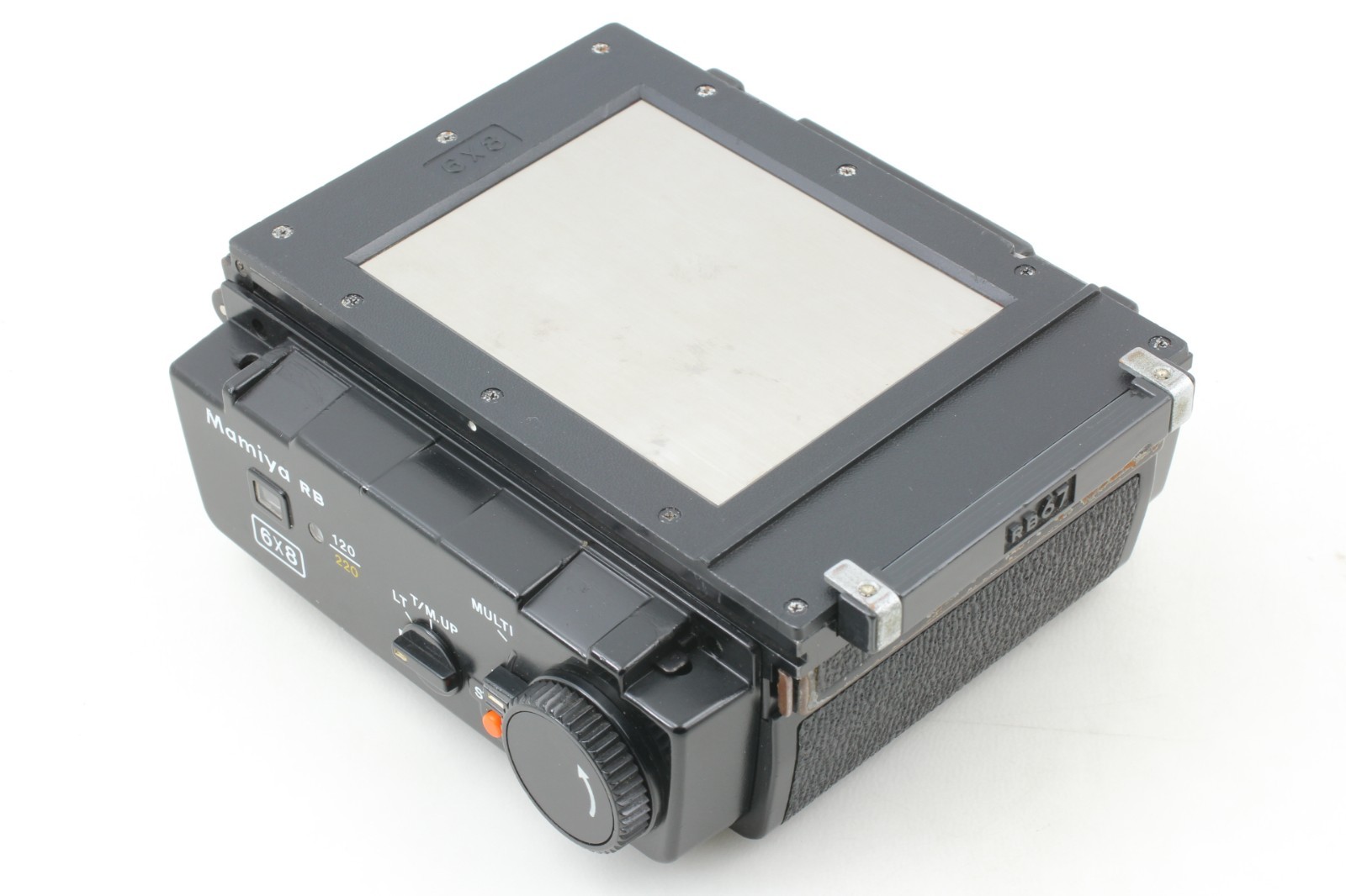 [ EXC+5 ] MAMIYA RB67 6x8 Motorized 120 220 Film Back Holder from JAPAN