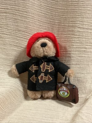 Paddington Bear Plush Marmite Suitcase Red Hat 5.5  Limited Edition Teddy 2008
