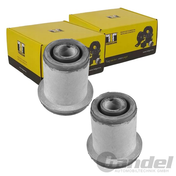2X Tedgum Achslager Buchsen Vorne Passend FüR Renault Laguna-image