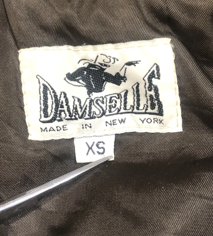 Abrigo de colección para mujer Damselle NY talla XS/Lg años 90 Foto 4 de 4