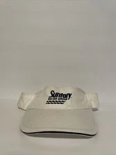 Vintage Suntory Water Group White Adjustable Visor Hat