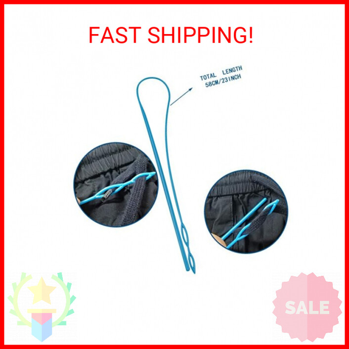 yuntop 1Pcs 23In Flexible Plastic Drawstring Threader Tool, Easy ...