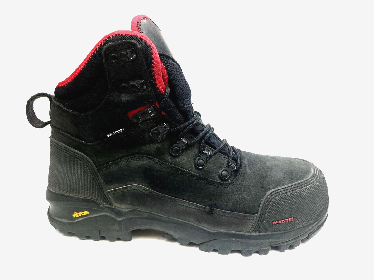 Duluth Trading Co Boots Mens 14 M Black Spike DuluthDry 