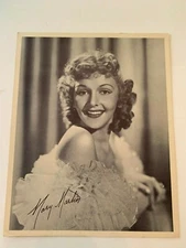 Vintage Standard Oil Mary Martin in The Great Victor Herbert Promo Portrait