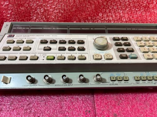 Keysight Agilent HP 8341B Spazzatrice Sintetizzata 20GHz ''Solo Pannello'' Usato - Foto 6 di 14