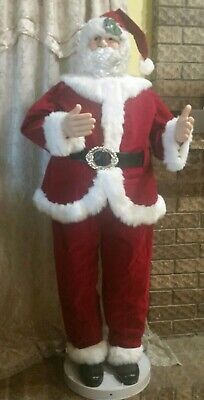 1990s Animated singing dancing 5 ft Santa Claus see 1990s Animated singing dancing 5 ft Santa Claus see