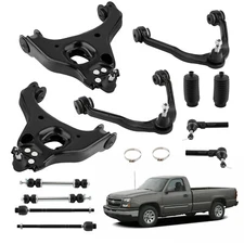 12x Front Control Arms Kit for 99-06 Chevy Silverado GMC Sierra 1500 Suspension