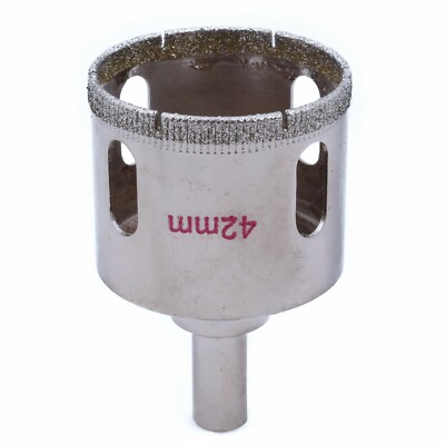 42mm 1.65'' Diamond Hole Saws Coated Tile Drill Bit Masonry Tools for Stone Glass
