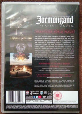 Japanese Anime Jormungand DVD North American Edition | eBay