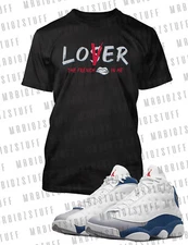 Lover Graphic Sneaker Tee Shirt Match J13 The French in Me Graphic Big Tall  T