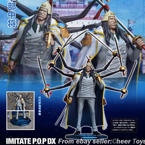 One Piece F O C Studio Onigumo Figure Marine Lieutenant General Pop Resin Model Ebay