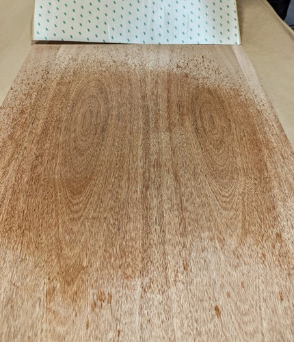Mahogany wood veneer 24" x 96" with peel and stick adhesive PSA 1/40" thickness - Picture 4 of 13