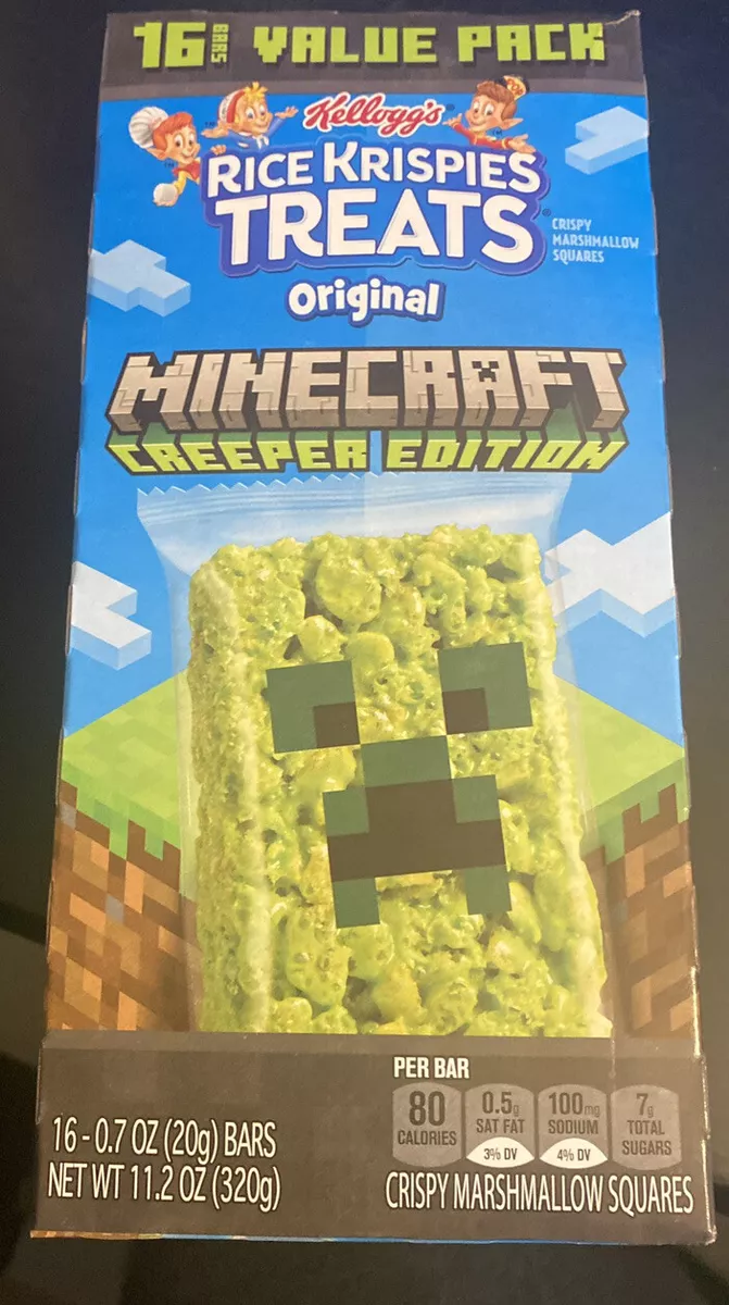 Rice Krispies Treats Minecraft Creeper Edition Original