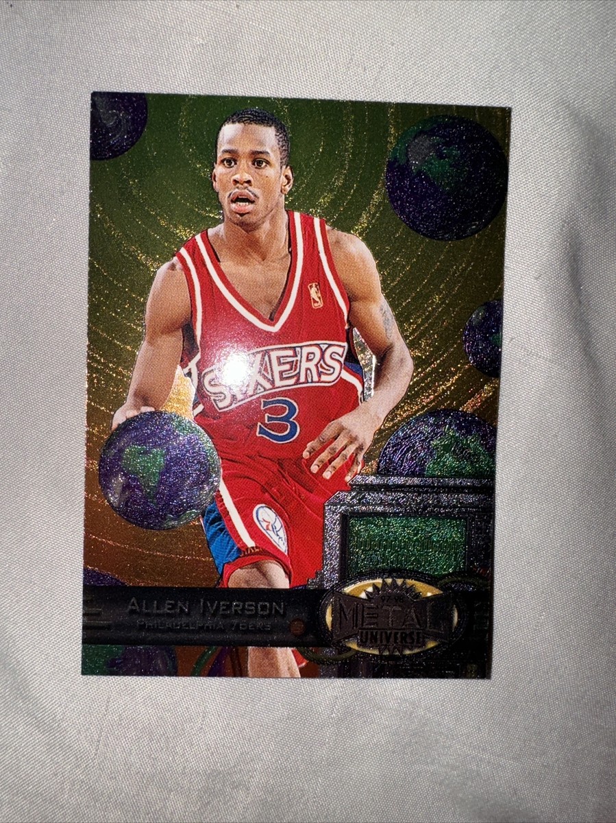 1997-98 Metal Universe - Reebok Gold #20 Allen Iverson | eBay