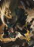 Gold Stamp Art Series ARCHANGEL OF TITHES mtg Outlaws of Thunder Junction