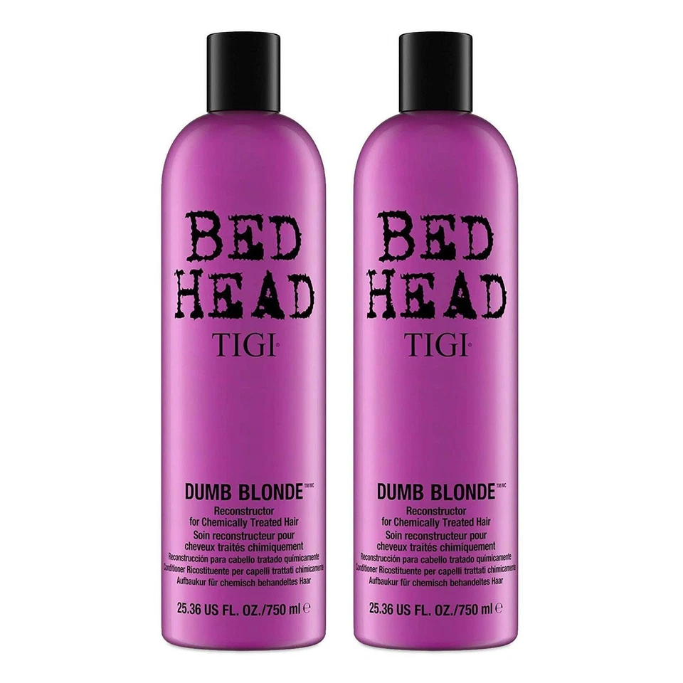 Bed Head by Tigi Dumb Blonde Conditioner for Damaged Blonde Hair 750ml, 2pk