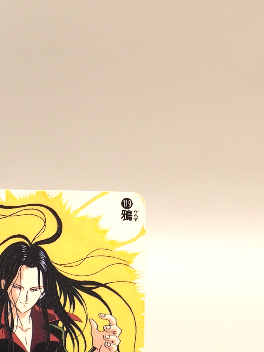 Karasu Yu Yu Hakusho Carddas Card No. 119 TCG 1993 Japanese L835