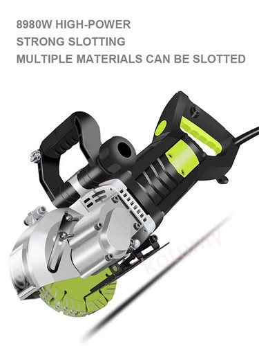 8980W Wall Slotting Machine Electric Wall Chaser Groove Cutter Saw - 第 1/6 張圖片