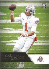 2021 Panini Prestige Justin Fields RC Rookie Pittsburgh Steelers (A)