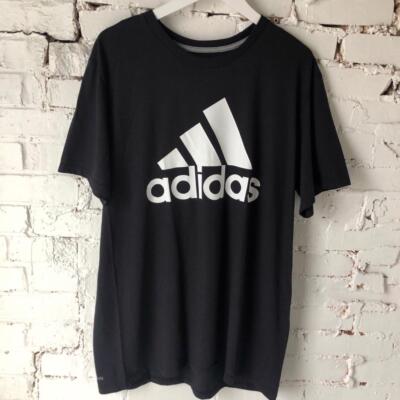 Adidas Dri Fit Logo Tee Black size M