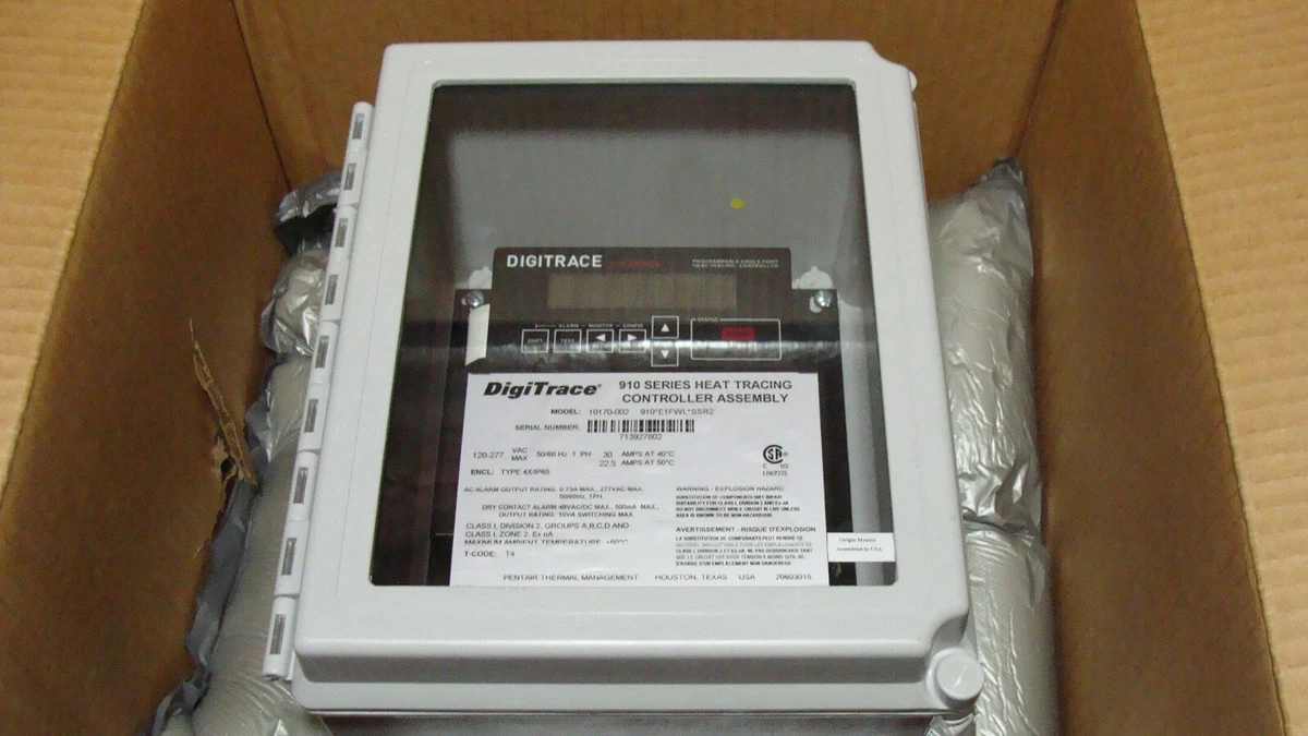 NEW Nvent Raychem 910 Series Heat Tracing Controller Assembly 10170-002  120-277 | eBay