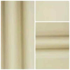 Extra Wide Cream Blackout Fabric Curtain Lining 280cm Wide Full Blackout Thermal