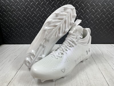 Under Armour Spotlight Lux MC 2.0 White Football Cleats