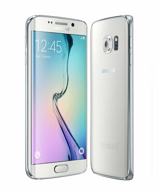 Original Samsung Galaxy S6 Edge SM-G925T 32GB T-mobile Smartphone GOOD White US