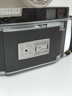 Vintage Polaroid Electric Eye Land Camera Model 900 w/ Original
