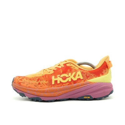 Hoka One Herren Speedgoat 5 Laufschuhe Orange Atmungsaktiv Trailrunning EU 44