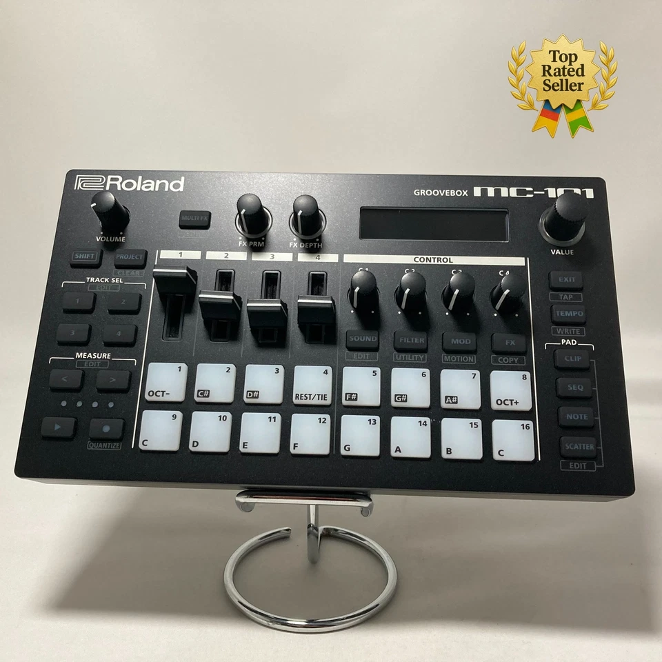 Roland MC101 4 Tracks Groovebox Sequenzer Gut Getestet Zustand Used in-Stock - Bild 3 von 4
