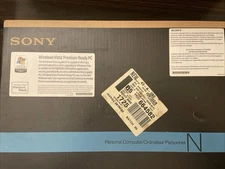 SONY  VAIO  VGN  WINDOWS VISTA PC  IN ORIGINAL BOX