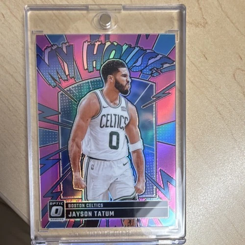 2024-25 Panini Donruss Optic - My House Jayson Tatum #7 Pink Prizm /25