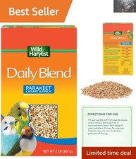 Nutritionally Complete Daily Blend for Small Birds: 2lb of Active Seed Goodness