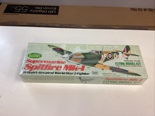 Guillows Supermarine Spitfire Mk-1 Flying Model Kit Assembly New Sealed 1976