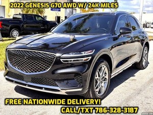 2023 Genesis GV70 2.5T AWD w/ 24k miles ๐ฅ FREE DELIVERY! ๐ฅ Call 786-328-3187