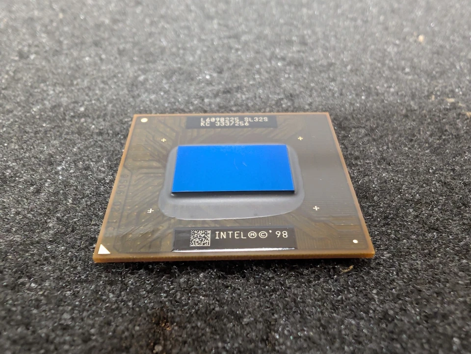 New, Intel, KC80524KX333256, IC MPU MOBL PENT 32-BIT 333MHZ PBGA615 (SL32S) - Image 2 of 3