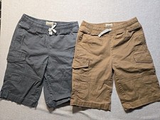 Weatherproof Vintage Youth Medium 10-12 Utility Cargo Shorts Lot Of 2