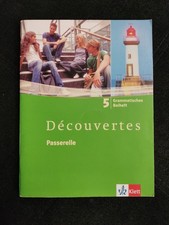 Découvertes Band 5 Passerelle Grammatisches Beiheft Französisch Klett Verlag 
