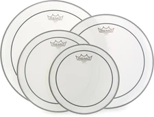 Remo Pinstripe 4-piece Tom Pack - 10"/12"/14"/16" - Coated