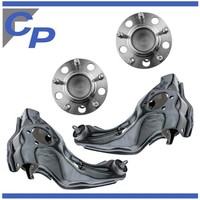 2 Achsschenkel Hinten FüR Jeep Compass MK49 Patriot MK74 + Radlager 2WD