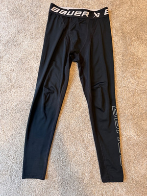 Bauer Performance Base Layer Pant, Youth Large, Ice Hockey