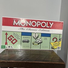 Monopoly The Classic Edition Traditional Board Game 2016 NIB