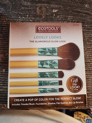 EcoTools Lovely Looks Makeup Brushes Set ( 5 Brushes) - NEW