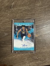 2024-25 Panini Origins Rookie Autographs Trey Alexander Teal/15