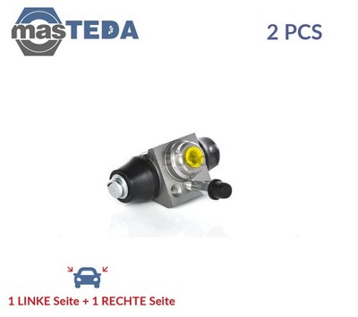0 986 475 260 RADBREMSZYLINDER TROMMELBREMSE HINTEN BOSCH 2PCS NEU OE QUALITÄT