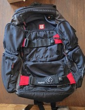 Burton Snowboards Black Outdoor Backpack Snowboarding Hiking Skateboarding