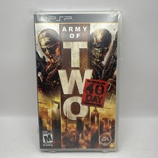 Army of Two The 40th Day Sony Portable PSP 2010 Brand New Sealed