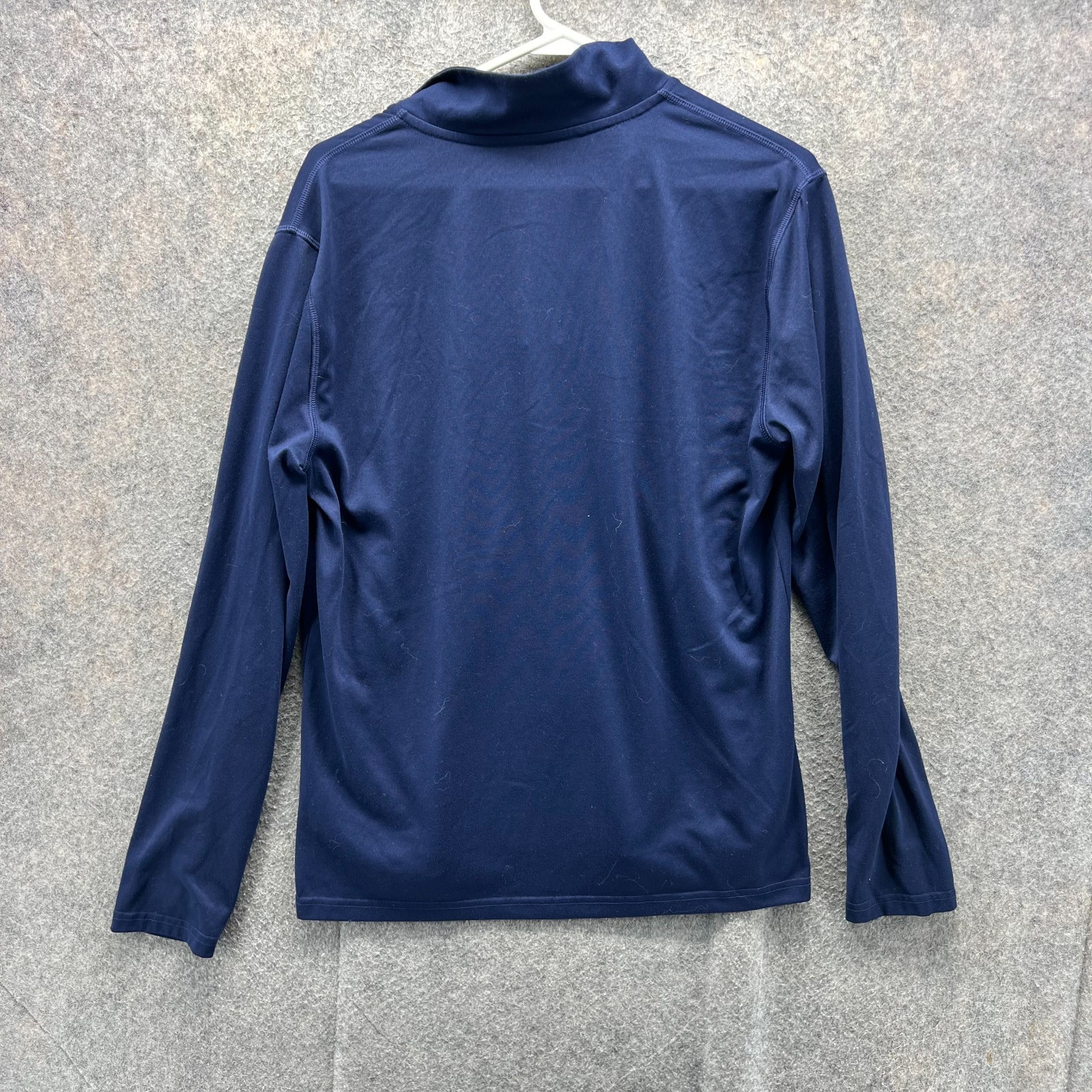 Ralph Lauren Felpa Uomo Blu Medio 1 4 Zip Performance Pony Pullover Maglia